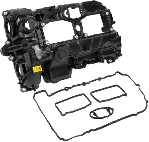 X AUTOHAUX 11127588412 استبدال غطاء صمام محرك السيارة مع حشية لسيارات BMW 328I 428I 528I X3 X4 in Saudi Arabia