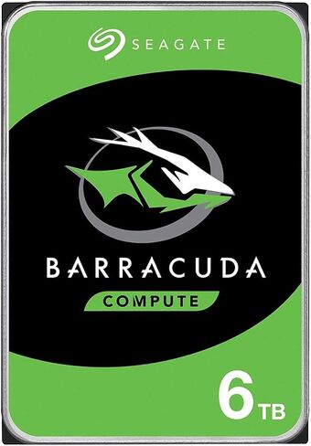 Seagate Barracuda 6TB Internal Hard Drive HDD – 3.5 Inch SATA 6 Gb/s 5400 RPM 256MB Cache for Computer Desktop PC (ST6000DM003) in Saudi Arabia