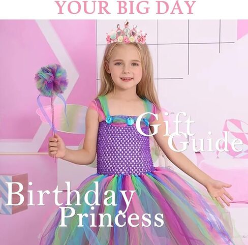 7th Birthday Headband Flower Birthday Crown for Girls 7th Birthday Decorations for Girl Pink Hair Band Cute 7 Year Old Princess Tiara Birthday Party Decorations Accessory in Saudi Arabia
