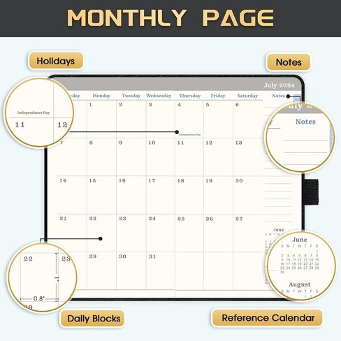 مخطط الجيب 2024-2025 - مخطط 2024-2025 يومي أسبوعي وشهري، تقويم جيب لمدة 17 شهرًا 2024-2025 للمحفظة مخطط شهري صغير الحجم، أغسطس 2024 - ديسمبر 2025، 4 بوصة × 6.2 بوصة - أسود in Kuwait