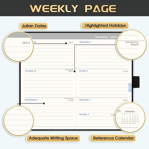 مخطط الجيب 2024-2025 - مخطط 2024-2025 يومي أسبوعي وشهري، تقويم جيب لمدة 17 شهرًا 2024-2025 للمحفظة مخطط شهري صغير الحجم، أغسطس 2024 - ديسمبر 2025، 4 بوصة × 6.2 بوصة - أسود in Kuwait