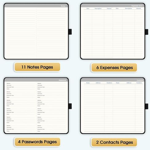 مخطط الجيب 2024-2025 - مخطط 2024-2025 يومي أسبوعي وشهري، تقويم جيب لمدة 17 شهرًا 2024-2025 للمحفظة مخطط شهري صغير الحجم، أغسطس 2024 - ديسمبر 2025، 4 بوصة × 6.2 بوصة - أسود in Kuwait