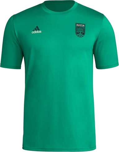 adidas Men's Austin City FC Local Stoic Short Sleeve Pre-game T-shirt in Saudi Arabia