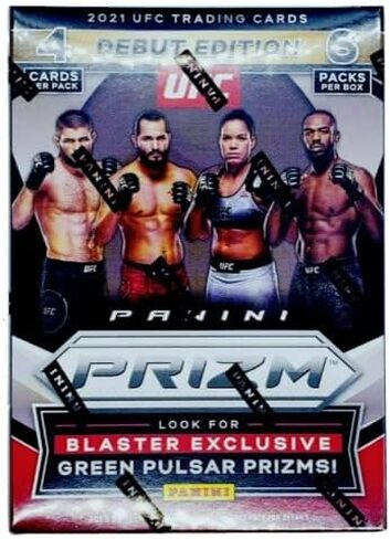 صندوق مكبر الإصدار الأول من UFC Panini Prizm لعام 2021 in Saudi Arabia