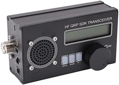 SDR Transceiver Radio Receiver HF QRP 8 Band SSB CW Shortwave Radio Receiver Transmitter Aluminium Alloy for DIY Radio Communication(US Plug) in Kuwait