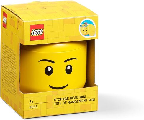 Room Copenhagen، حاوية تخزين قابلة للتكديس من Lego - صناديق تنظيمية قابلة للبناء لألعاب الأطفال وملحقاتها - 4.02 × 4.02 × 4.53 بوصة - صغيرة، للأولاد، تحمل 100 طوبة in Kuwait