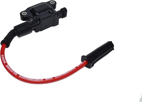 A-Team Performance - Silicone Spark Plug Wires Set - Compatible with GMC Chevy Truck SUV 1999-2014 11" VORTEC LS LS1 LS2 LS3 LS6 LS7 4.8L 5.3L 5.7L 6.0L 6.2L 7.0L Red 8.0mm in Kuwait
