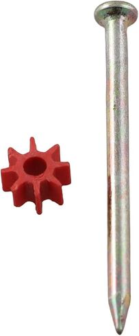 Powder Fastener Pin RLECS 100PCS 52mm High Strength Powder Fastener Systems Hardware Nails in Saudi Arabia