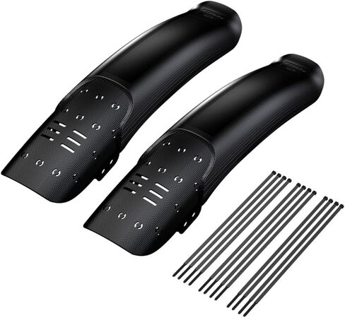 مجموعة مصدات الدراجة من MEGHNA مصدات الطين الأمامية والخلفية مصدات الدراجة الجبلية العالمية تناسب الدراجة الجبلية 20 بوصة - 29 بوصة in Kuwait