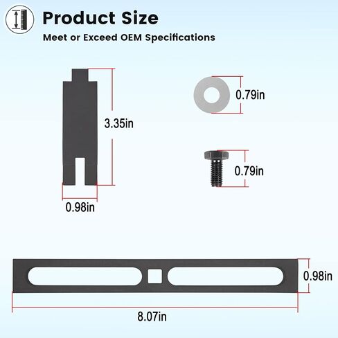 Fuel Pump Module Spanner Wrench for All Silent Fuel Tank Lids Adjustable from 3/8-inch to 1/2-inch in Saudi Arabia