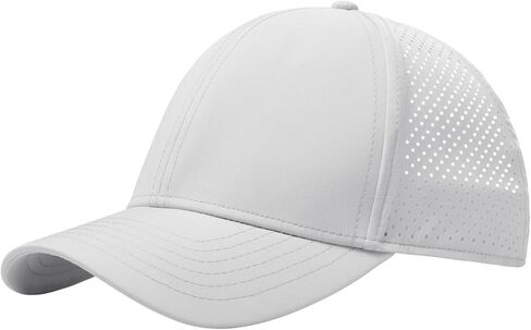 قبعات بيسبول كبيرة الحجم XXL سريعة الجفاف للرجال، قبعة شبكية Snapback للرأس الكبير 23.6 بوصة - 25.9 بوصة، قبعة رياضية خارجية للجنسين in Kuwait