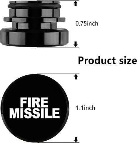 أغطية قابس ولاعة السجائر الفاخرة للسيارة، مقاومة للغبار وأنيقة، ملحقات بديلة قياسية 12 فولت تناسب معظم السيارات والشاحنات وسيارات الدفع الرباعي، هدايا السيارة لسائقي الشاحنات (علم الولايات المتحدة/أحمر)... in Kuwait