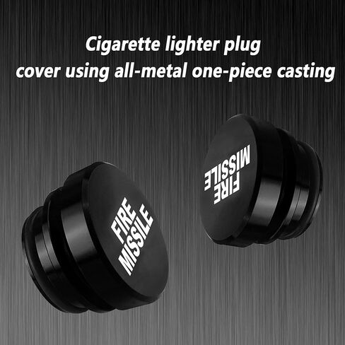 أغطية قابس ولاعة السجائر الفاخرة للسيارة، مقاومة للغبار وأنيقة، ملحقات بديلة قياسية 12 فولت تناسب معظم السيارات والشاحنات وسيارات الدفع الرباعي، هدايا السيارة لسائقي الشاحنات (علم الولايات المتحدة/أحمر)... in Kuwait