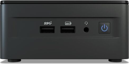 Intel NUC 13 Pro Kit NUC13ANHi5 كمبيوتر مكتبي صغير للأعمال، الجيل الثالث عشر 12-Core i5-1340P حتى 4.6 جيجا هرتز، 32 جيجا بايت DDR4 RAM، 1 تيرابايت PCIe SSD، WiFi 6، بلوتوث 5.3، Windows 11 Pro، AZ-XUT in Saudi Arabia