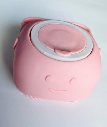 Pet Grooming Bath Massage Brush with Soap and Shampoo Dispenser Soft Silicone Bristle for Long &Short Haired Dogs & Cats Shower (PINK) in Saudi Arabia