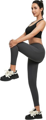 [عبوتان] سروال يوجا نسائي عالي الخصر مع جيب، سروال يوجا للتحكم في البطن والجري للنساء in Kuwait