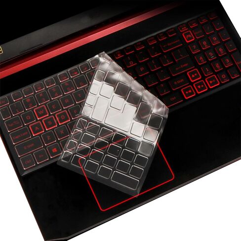غطاء لوحة المفاتيح لجهاز Acer Nitro 5/16/17، Predator Helios 300، Predator Helios 16 18، Predator Helios PH315-55/54/53/52 PH317-53/54/Nitro 5 AN515-58/57/56/54/55 /45/43/44 AN517-54/53/51/52-تي بي يو in Saudi Arabia