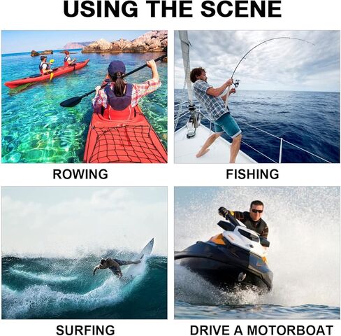 Polarized Floating Sunglasses, TPX Light Floating Sunglasses with case, Anti-Seawater Coating Sunglasses For Men in Saudi Arabia