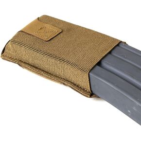 حقيبة حزام MOLLE ذات موضع عالٍ من Blue Force Gear - بني ذئب - لوحة MOLLE لحزام بعشر سرعات، خالية من العوائق، من الدرجة العسكرية 3 × 4.5 بوصة in Kuwait