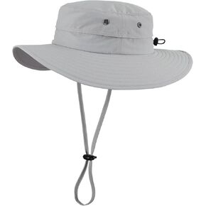 Home Prefer UPF50+ Mens Sun Hat Wide Brim Fishing Hat Sun Protection Hat for Mens Womens Bucket Hat for Beach Gardening Golf