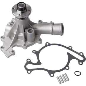 AW4105 (Fit 4.2L V6 Only) Professional Water Pump Kit With Gasket Fit For Fo-rd 2003 E-150 E-250/97-02 E-250 E-150 Econoline Club Wagon /97-08 F-150/99-01 Econoline # 3L3Z8501DB