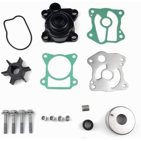 06193-ZV5-020 Water Pump Impeller Rebuild Kit with Housing Replacement for HONDA Outboard 35 40 45 50 HP BF35A BF40A BF40D BF45A BF50A BF50D Boat Motor Engine Parts for 06193ZV5020