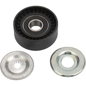 DRIVESTAR 89161 Drive Idler Pulley for Jeep Wrangler Patriot Compass for Dodge Avenger Audi Q5 Q7 A6 Quattro 2.5L 3.0L