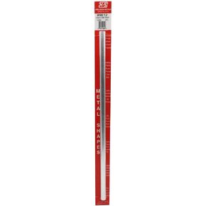 K&S Precision Metals 9812 Heavy Wall Aluminum Tube, 10mm O.D. X .76mm Wall Thickness X 300mm Long, 1 piece per pack, Made in the USA in Kuwait