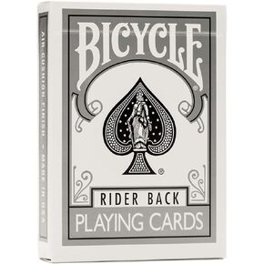 Bicycle Rider Back Silver Deck