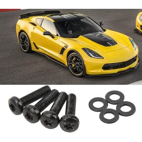 Wing Spoiler Center Kit, Spoiler Wickerbill Center Set 23155297 Replacement for C7 Z06 2014 and Up