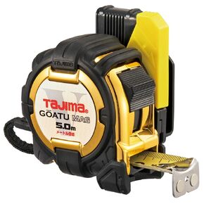 Tajima GASFG3GLM2550BL Convex Thick Tape 2.0 x 1.0 inches (5 m) x 25 mm Thick Safety Conveyor G3 Gold Lock Mug Claw 25