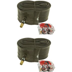 Two Tube Duro 20" x 2.125/2.35/2.50" 33mm Standard Schrader/Valve. Bicycle Tube, Bike Tube, Cruiser Bike Tube, BMX Bike Tube, lowrider Bike Tube