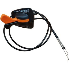 Throttle Choke Cable Twin Control Handles Compatible with John Deere GY20948 125 135 145 155C 190C LA120 LA130 LA135 LA140 LA145 LA150 LA155 LA165 LA175 X140 Lawn Tractor D00200