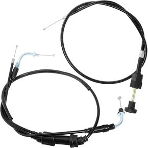 PW80 Throttle Cable + Pull Choke Cable Compatible with Yamaha PW80 BW80 Y-Zinger Big Wheel 80 Lifan Dirt Bike Motorcycle