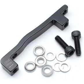 40mm Post 203mm 200mm disc Rotor Brake Caliper 74mm Post Mount Adapter for Mountain Bike Fork Bicycle Frame (Black fit 200mm & 203mm disc)