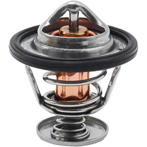Engine Thermostat with A Gasket 129155-49801 Replacement for Yanmar Engine 3TNE88 3TNV84 3TNE84 4TNV84 4TNE84 4TNE88 4TNV88 Replace# 129155-49800