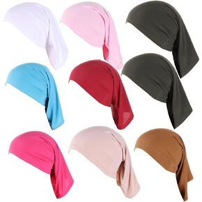 Women Under Scarf Hijab Cap for Turban Head Scarf Hijab Tube Unisex Tube