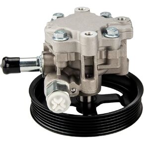 PHILTOP 5105048AA 5105048AB 20-2401 962401 Power Steering Pump with Pulley Fit Patriot 2007 2008 2009 2010 2011 2012 2013 2014 2015 2016,Compass 2007-2016,Caliber 2007-2012,Power Assist Pump