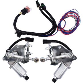 Front Electric Headlight Conversion Kit Compatible with Chevy Corvette C3 1968-1982