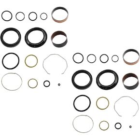 Pair (2) Fork Bushing Dust Oil Seal Rebuild For 1997-2007 CR125R CR250R YZ125 WR250F Kawasaki KX125