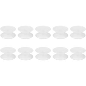 Fish Tank Suction Cups, 10pcs Silicone Double Sided Suction Cups Tube Holders for Aquarium