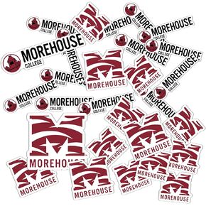 Desert Cactus Morehouse College Maroon Tigers Stickers Vinyl Decals Laptop Water Bottle Car Scrapbook T1 (Type 1-1)