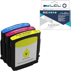 LCL Compatible Ink Cartridge Pigment Replacement for HP 88XL C9391AN C9392AN C9393AN K5300 K5400 K5400dn K5400dtn K5400tn K5456z K550 K550dtn K550dtwn K8600 K8600dn (3-Pack Cyan Magenta Yellow)