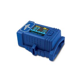 Medline High-Impact Fingertip Pulse Oximeter, OLED Display, Adult - Oxygen Saturation and Pulse Rate Monitor