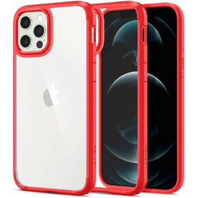 Spigen Ultra Hybrid Designed for iPhone 12 Case (2020) / Designed for iPhone 12 Pro Case (2020) - Red