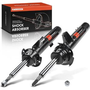 A-Premium Front Pair (2) Strut Assembly Compatible with BMW 3-Series 325i/330i 2006, 328i/335i 2007-2013, 335is 2011-2013, 335d 2009-2011, 128i/135i 2008-2013, Driver and Passenger Side