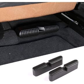 2pcs ABS Car Under Seat Air Outlet Vent Protect Cover Trim Accessories for BMW X5 G05 X6 G06 X7 G07 2019 2020 2021