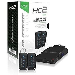 iDatastart 2-Way Remote Car Starter from iDatalink HC2352AC Includes 2 Controller 3000 Feet Range fits Over 10000+ Vehicles