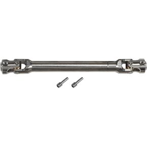 1Pcs Stainless Steel Internal Spline 75-103mm SCX10 Drive Shaft Set Universal Joint Driveshaft for 1/10 RC Crawler TRX6 TRX4 Upgrades Axial Gladiator TF2 D90 YK4082 104311 VS4-10 CC02 (75-103mm)