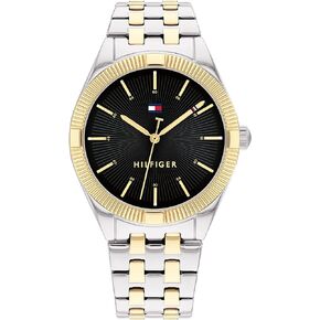Tommy Hilfiger Women's Two Tone Stainless Steel Case and Link Bracelet Watch, Color: Two Tone (Model: 1782549)